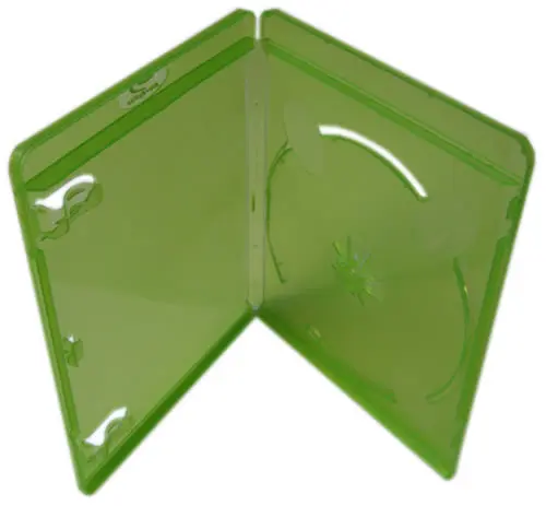 Blu-Ray-Hülle - 11mm - transparent grün