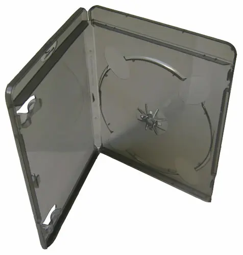 Blu-Ray-Hülle - 11mm - transparent schwarz