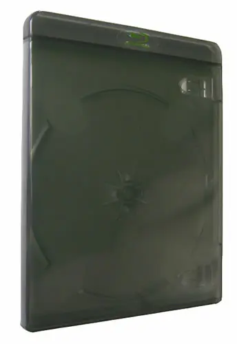 Blu-Ray-Hülle - 11mm - transparent schwarz (Blu-Ray-Boxen)