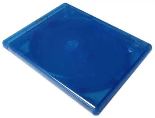 Elite Blu-Ray-Hülle für 4 Disks - 15 mm - blau
