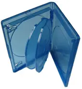 Details zu Elite Blu-Ray-Hülle für 4 Disks - 15 mm - blau ArtNr.99852-3835