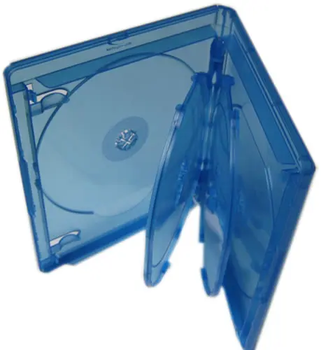 Elite Blu-Ray-Hülle für 6 Disks - 15 mm - blau (Blu-Ray-Boxen)