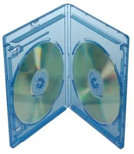Elite Blu-Ray-Hülle für 2 Disks - 11mm - blau (Blu-Ray-Boxen)