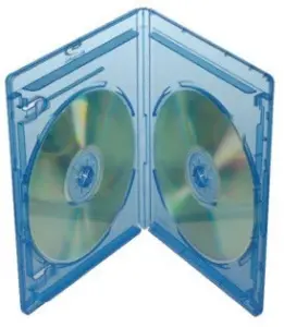 Elite Blu-Ray-Hülle für 2 Disks - 11mm - blau (Blu-Ray-Boxen)