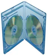 Details zu Elite Blu-Ray-Hülle für 2 Disks - 11mm - blau ArtNr.99855-3038
