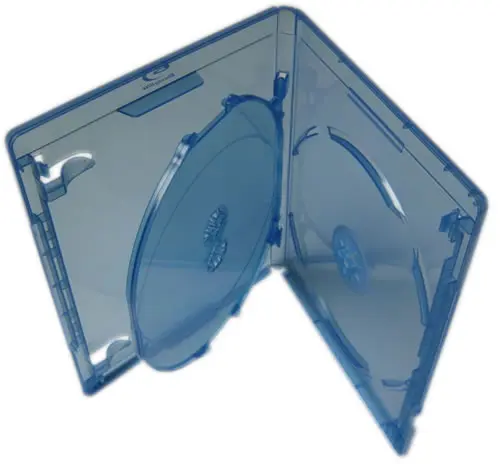Elite Blu-Ray-Hülle für 3 Disks - 11mm - blau (Blu-Ray-Boxen)