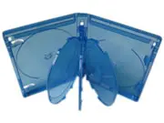 Elite Blu-Ray-Hülle für 8 Disks - 25mm - blau
