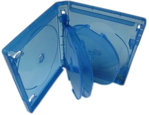 Elite Blu-Ray-Hülle für 8 Disks - 25mm - blau