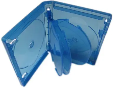 Elite Blu-Ray-Hülle für 8 Disks - 25mm - blau