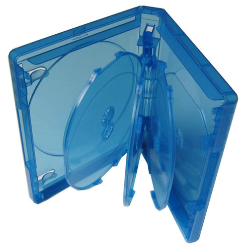 Elite Blu-Ray-Hlle fr 7 Disks - blau (Blu-Ray-Boxen)