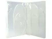 Qualitäts DVD-Hülle 8-fach - transparent