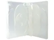 Qualitäts DVD-Hülle 8-fach - transparent