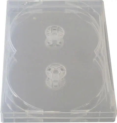 SCANAVO 4/ONE XTRA DVD-Hülle 4-fach - transparent