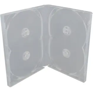 Details zu SCANAVO 4/ONE XTRA DVD-Hülle 4-fach - transparent ArtNr.99880-128