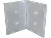 SCANAVO DVD-Hülle 4-fach - transparent