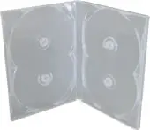 Details zu SCANAVO DVD-Hülle 4-fach - transparent ArtNr.99884-1966