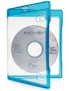 Details zu SCANAVO Blu-Ray-Hülle für 3 BluRays - blau ArtNr.99811-3660