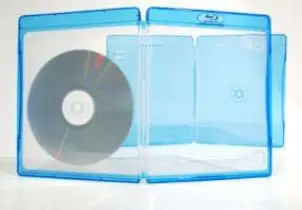 SCANAVO Blu-Ray-Hülle für 3 BluRays - blau