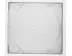 CD-Slim-Hüllen - PP-Material - transparent frosted  (CD-Huellen Slim) 