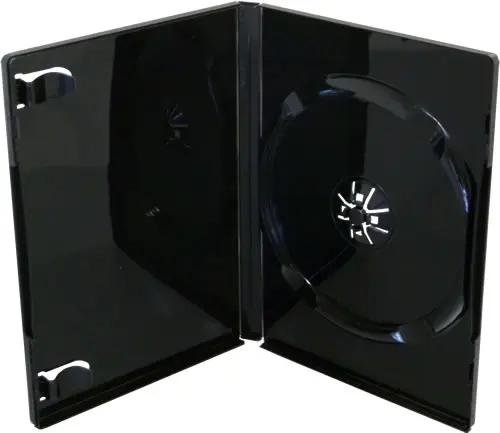 DVD-Hüllen - schwarz glänzend (DVD-Huellen)