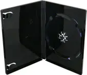 Details zu DVD-Hüllen - schwarz glänzend ArtNr.99904-383