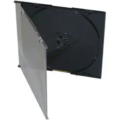 Details zu CD-Slimcase - schwarz - 50 Stück ArtNr.99905-693
