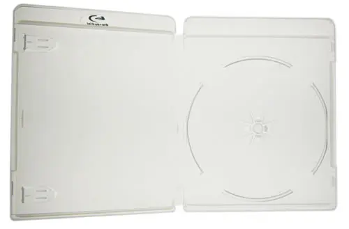 Blu-Ray-Hülle - transparent - Logo silbern (Blu-Ray-Boxen)