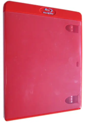 Blu-Ray-Hülle - Farbe komplett rot
