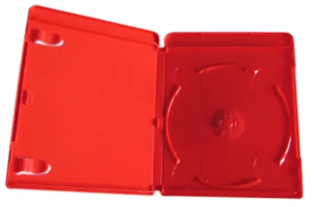 Blu-Ray-Hülle - Farbe komplett rot (Blu-Ray-Boxen)