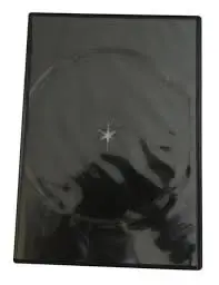 Doppel-DVD-Hülle Slim schwarz glänzend