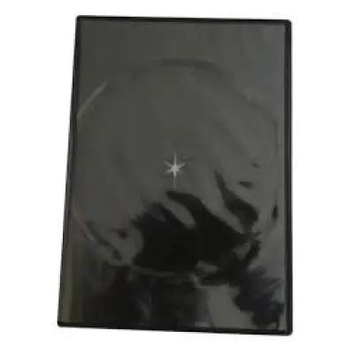 Doppel-DVD-Hülle Slim schwarz glänzend