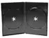 Doppel-DVD-Hülle Slim schwarz glänzend  (DVD-Huellen Slim) 