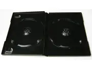 Doppel-DVD-Hülle - glänzend schwarz