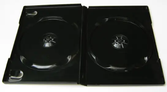 Details zu Doppel-DVD-Hülle - glänzend schwarz ArtNr.99916-3863