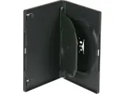 AMARAY Doppel-DVD-Hülle mit Klapptray - schwarz