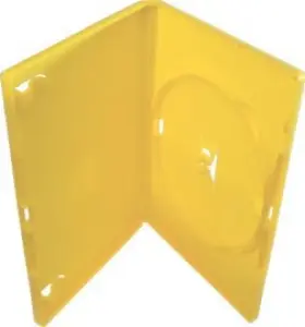 AMARAY DVD-Hüllen - gelb (DVD-Huellen farbig)