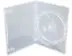 AMARAY Doppel-DVD-Hülle mit Klapptray - transparent  (DVD-Mehrfachboxen) 
