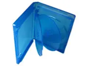 Qualitäts-Blu-Ray-Hülle für 5 Disks - 15mm - blau