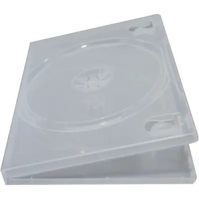 Qualitäts Doppel-DVD-Hülle - transparent