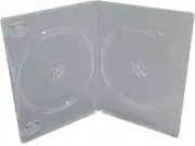 Qualitäts Doppel-DVD-Hülle - transparent