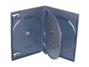 DVD-Hülle 4-fach - schwarz