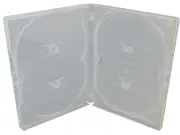 AMARAY DVD-Hülle 4-fach - transparent