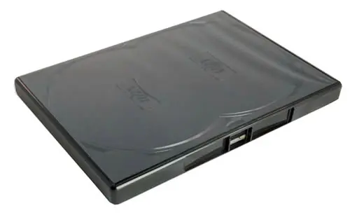 AMARAY 4-fach-DVD-Hülle - schwarz
