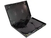 AMARAY 4-fach-DVD-Hülle - schwarz