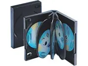 Qualitäts DVD-Hülle 8-fach - schwarz