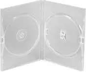 Details zu AMARAY Doppel-DVD-Hülle - transparent ArtNr.99971-367