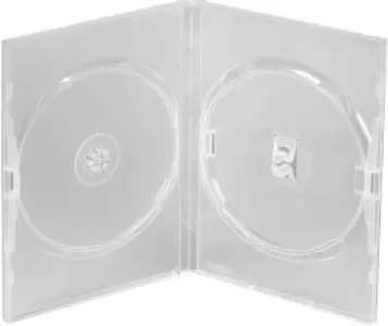 Details zu AMARAY Doppel-DVD-Hülle - transparent ArtNr.99971-367
