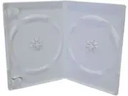 Qualitäts Doppel-DVD-Hülle - weiß glänzend