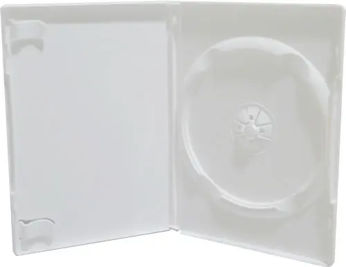 DVD-Hüllen - glänzend weiß