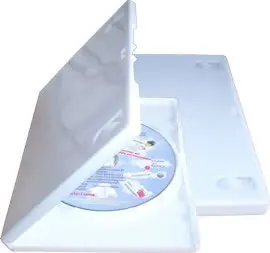 DVD-Hüllen - glänzend weiß (DVD-Huellen)